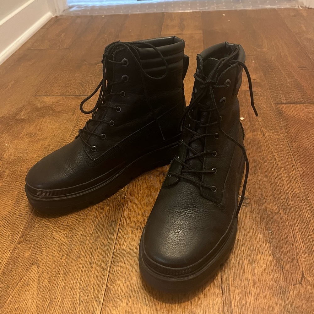 Women's 7.5 Black Timberland GreenStride Ray City Boots